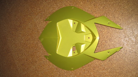 BMW S1000RR Verkleidung acidgreen, Heck unten.JPG